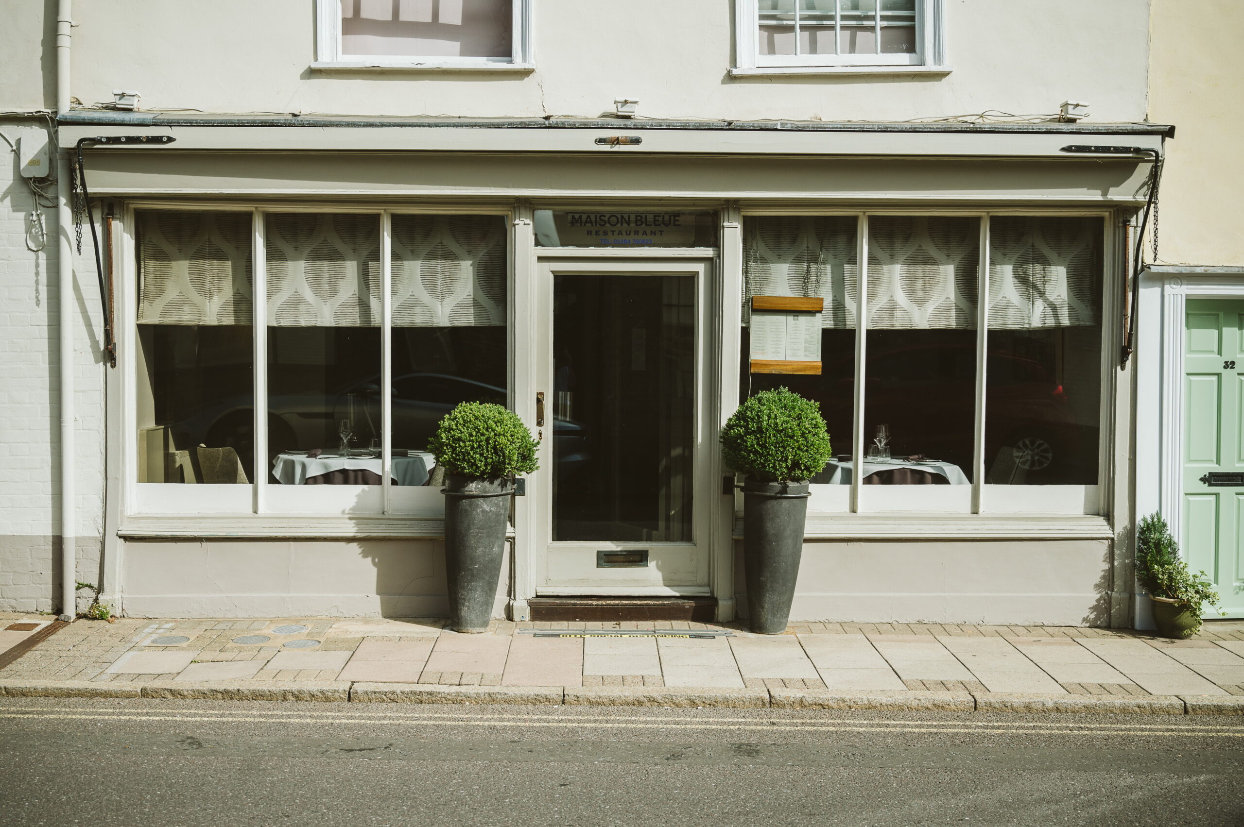 Maison Bleue Restaurant Bury St Edmunds
